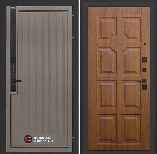 Входная дверь Лабиринт Лаб 1 Про - 17 Винорит Золотой дуб