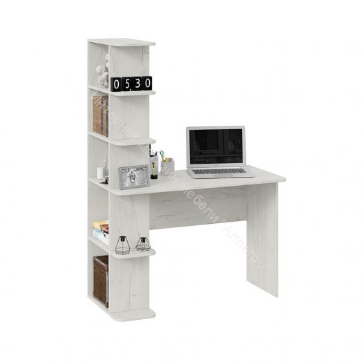 Стол письменный тип 4 Дуб Крафт белый