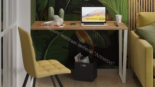 Стол письменный «Порто» - ТД-393.15.01 Белый, Яблоня Беллуно