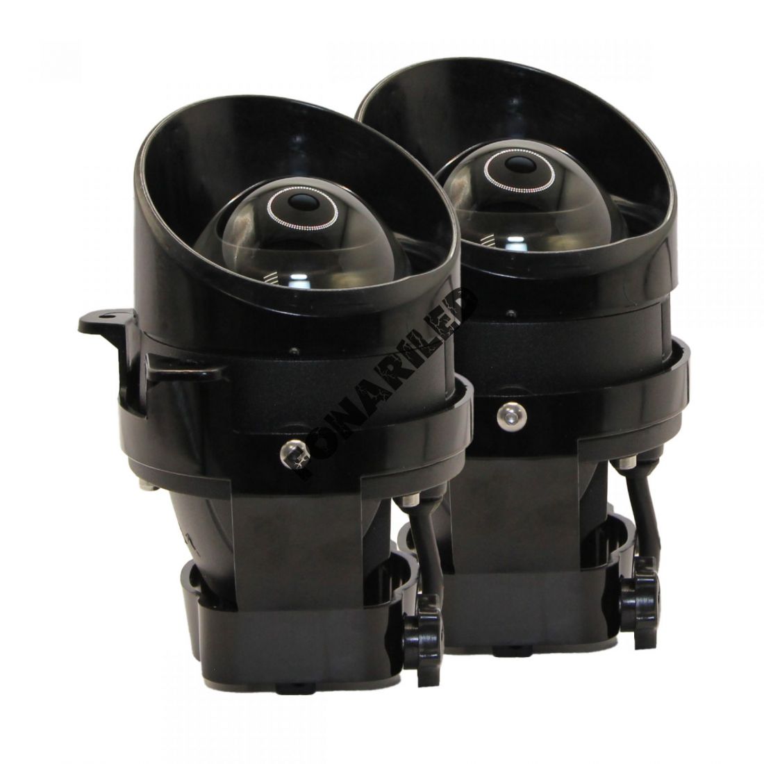 Противотуманные BI-LED фары PTF29-55W COMBO с границей света