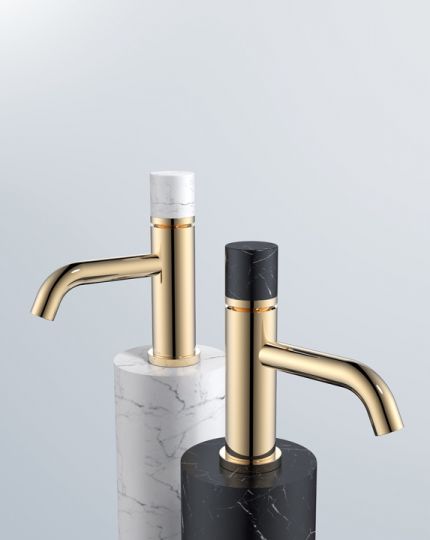 Высокий смеситель для раковины с ручкой Diamond Boheme Stick 122 схема 17