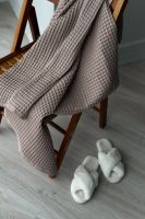 Полотенце вафельное Бохо размер 100х150 [кофейный]