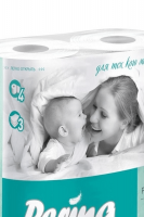 Туалетная бумага PERINA Perfect  White 3сл., 4шт/уп артикул 000138 [в ассортименте]