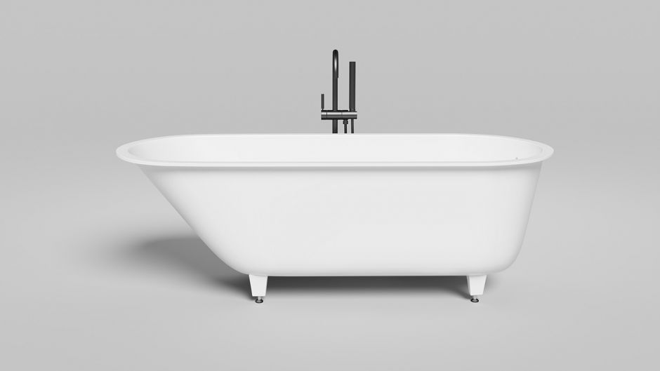 Встраиваемая ванна из искусственного камня Salini Ornella 180х80 102312G ФОТО