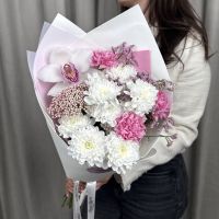 Букетик с орхидеей