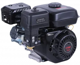 ДВИГАТЕЛЬ 170F (шпонка вал 20 мм, либо шлиц 25 мм. шкив) Мощность: 7,0 л. с.