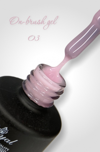 OBG03 "ON-BRUSH" жидкий гель для наращивания и укрепления
