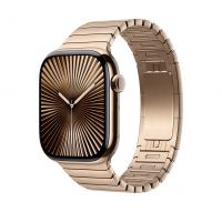 Часы Apple Watch Series 11 GPS + Cellular 46mm Gold Titanium Case with Gold Link Bracelet