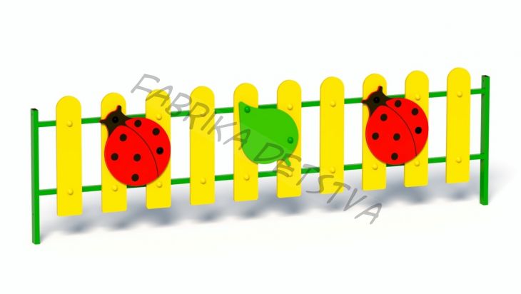 Ограждение "Божья Коровка" тип 2