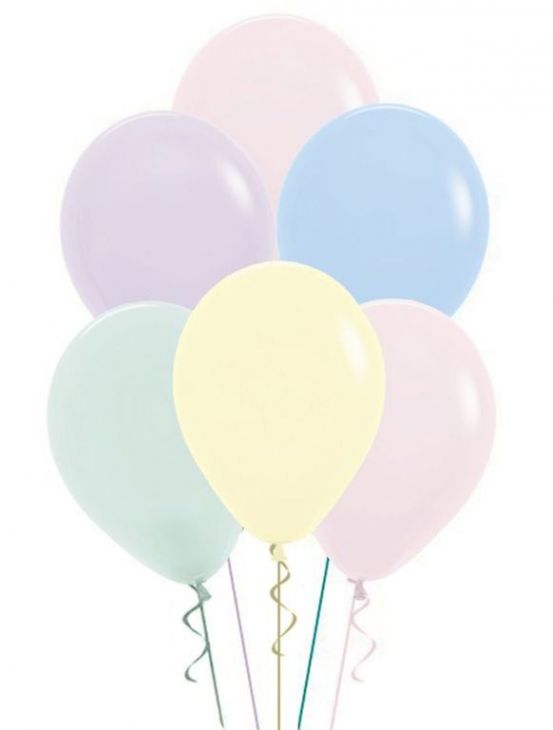 Шар (12"/30 см) ассорти макарунс