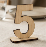 Номер стола настольный