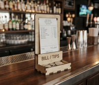 Дисплей «счет/чаевые» для барной стойки
