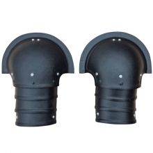 Плечи Латные Матовые с бортиком (пара). Серия "Оникс"