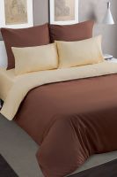 Перкаль 2-х спальный с евро [в ассортименте] NUANCE PALETTE Brownie постельное белье