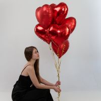 Фольгированные шары сердце