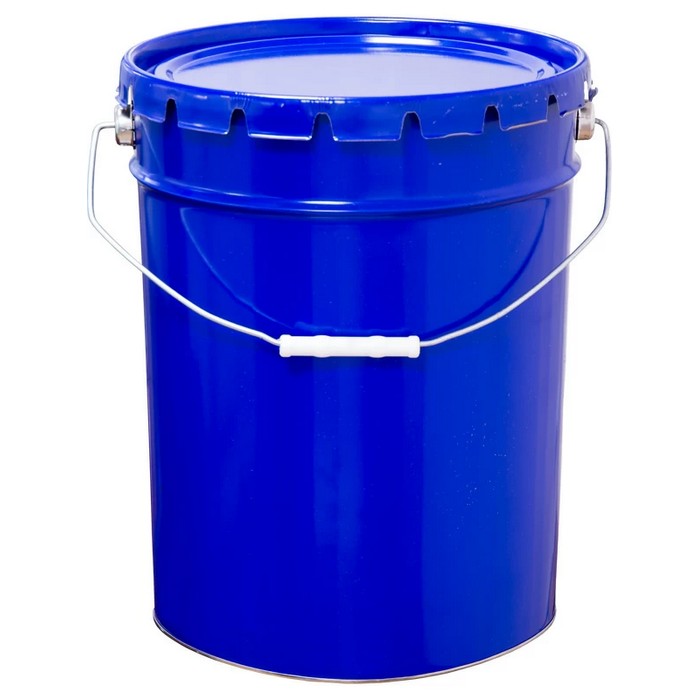 Profkolor Ведро металлическое крышка-корона, цвет синий, 25л. ВМк 25с