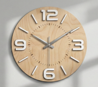 Часы настенные с объемными цифрами (3D) на заказ