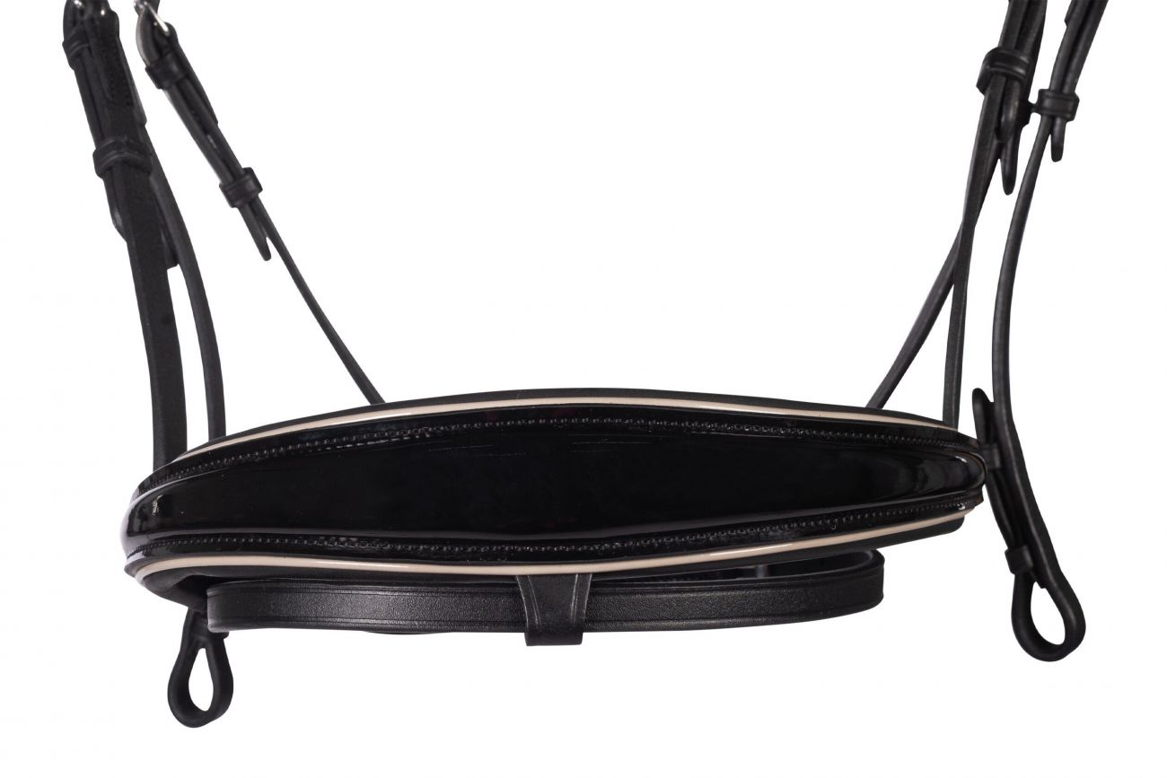 Оголовье трензельное  -Limone Elegant- HKM. Самозатягивающийся капсуль