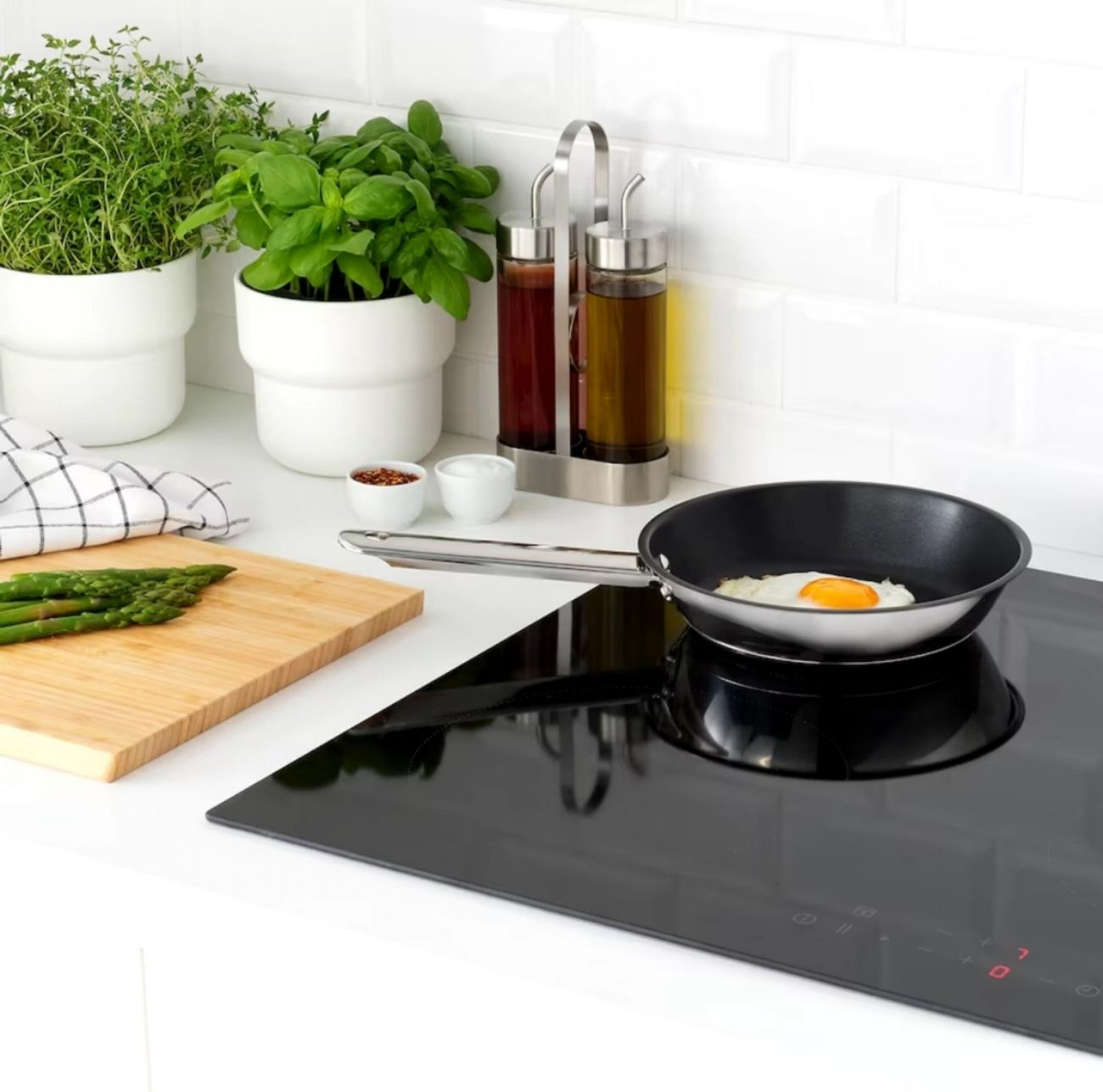 IKEA 365+ ИКЕА/365+ IKEA 365+ ИКЕА/365+ Сковорода, нержавеющ сталь/антипригарное покрытие, 20 см Сковорода 20 см