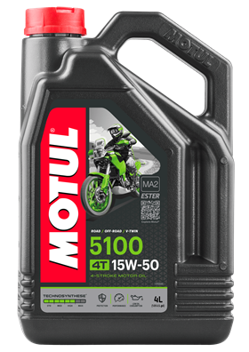 MOTUL 5100 4T 15W-50, 4л