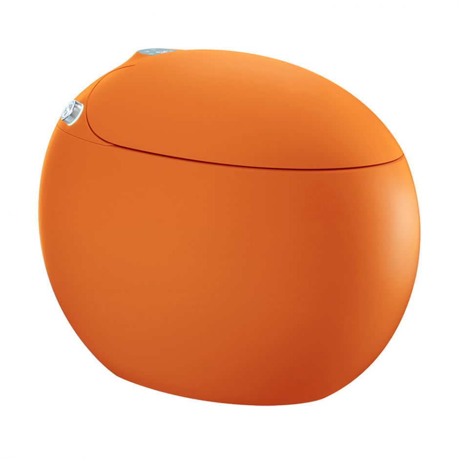 Изображение Электронный унитаз-биде ABBER Bequem AC1131SOR напольный оранжевый