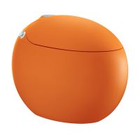 Электронный унитаз-биде ABBER Bequem AC1131SOR напольный оранжевый схема 1