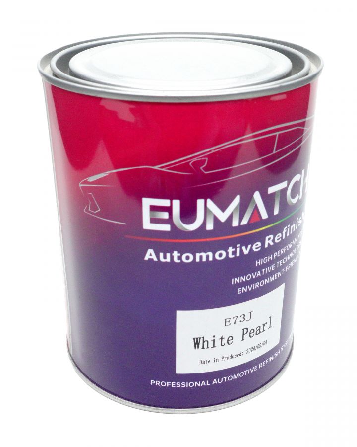 Eumatch Эмаль E73J-1 White Pearl / Белый перламутр