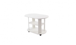 Журнальный стол "Консул-2" (ш840*г540*в580мм) белый