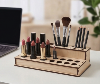 Стенд для косметики настольный (помады/кисточки)