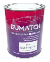 Eumatch Эмаль E121J-1 Medium Shining Silver / Среднее блестящее серебро