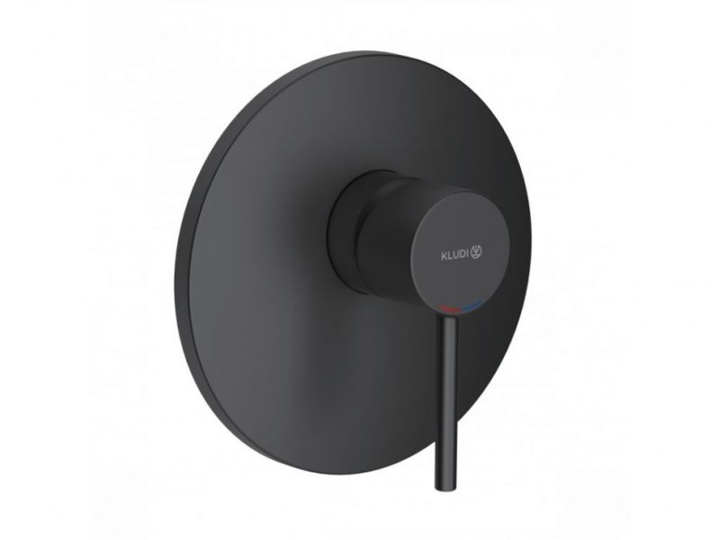 Смеситель для душа KLUDI BOZZ встраиваемый, внешняя часть черный матовый 386553976