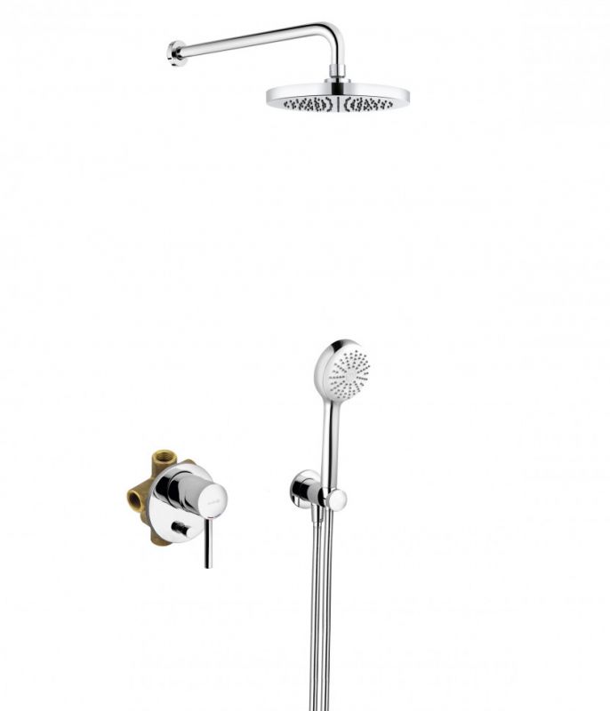 Душевая система Kludi Bozz 7в1 хром 386300576