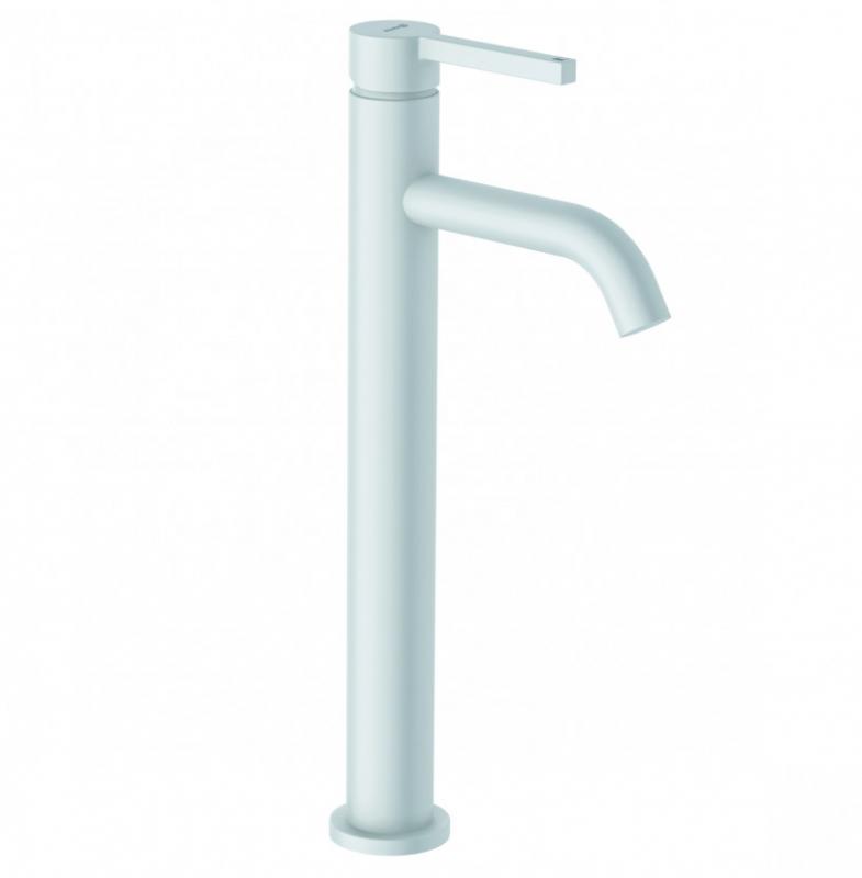 Смеситель для раковины-чаши Kludi Nova Fonte Pura белый матовый 202985315