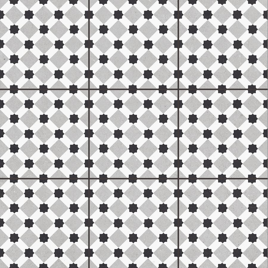 PRE-CUT RONDO GREY 60х60 MATT