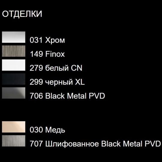 Gessi Cono смеситель для ванны/душа 45136 схема 3