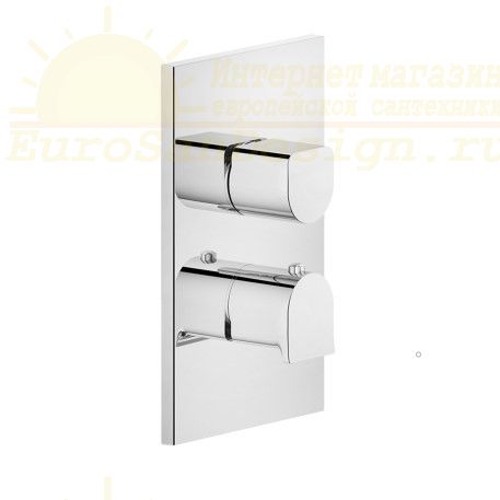 Внешняя часть термостата для ванны и душа Gessi Rilievo 59134