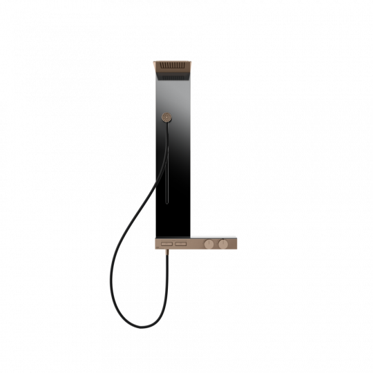 Душевая панель с термостатом Gessi Hi-Fi 63043 схема 6