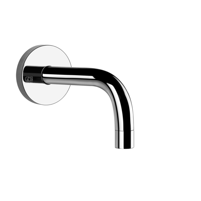 Изображение Короткий излив Gessi Emporio Via tortona комбинируемый с удалённым управлением 44285 настенный