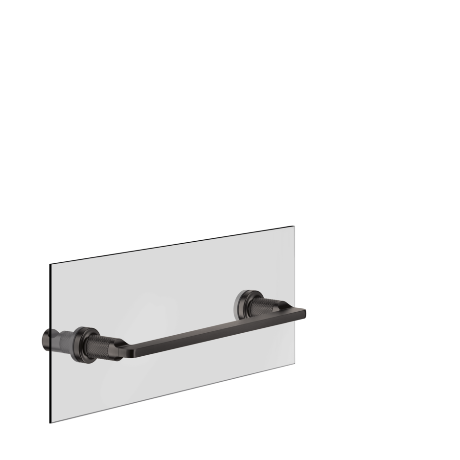 Полотенцедержатель Gessi Inciso 58613 с креплением на стекло 34,1х7,7 ФОТО