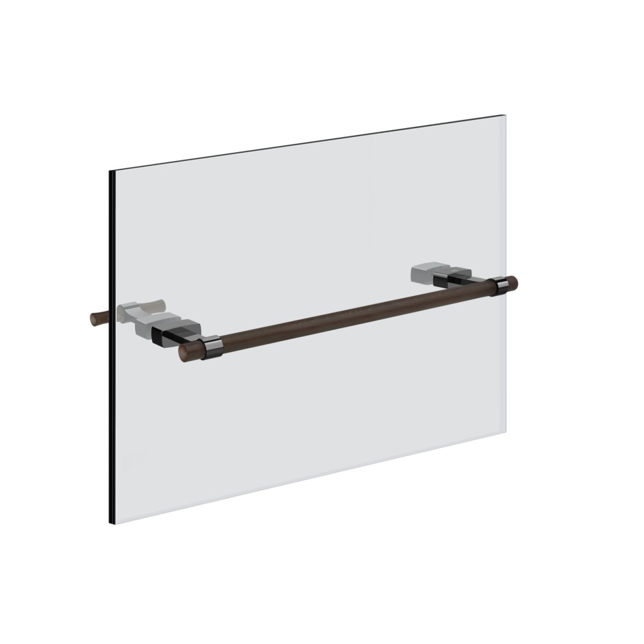 Полотенцедержатель Gessi Jacqueline 77611 под дерево 30 см для крепления на стекло ФОТО