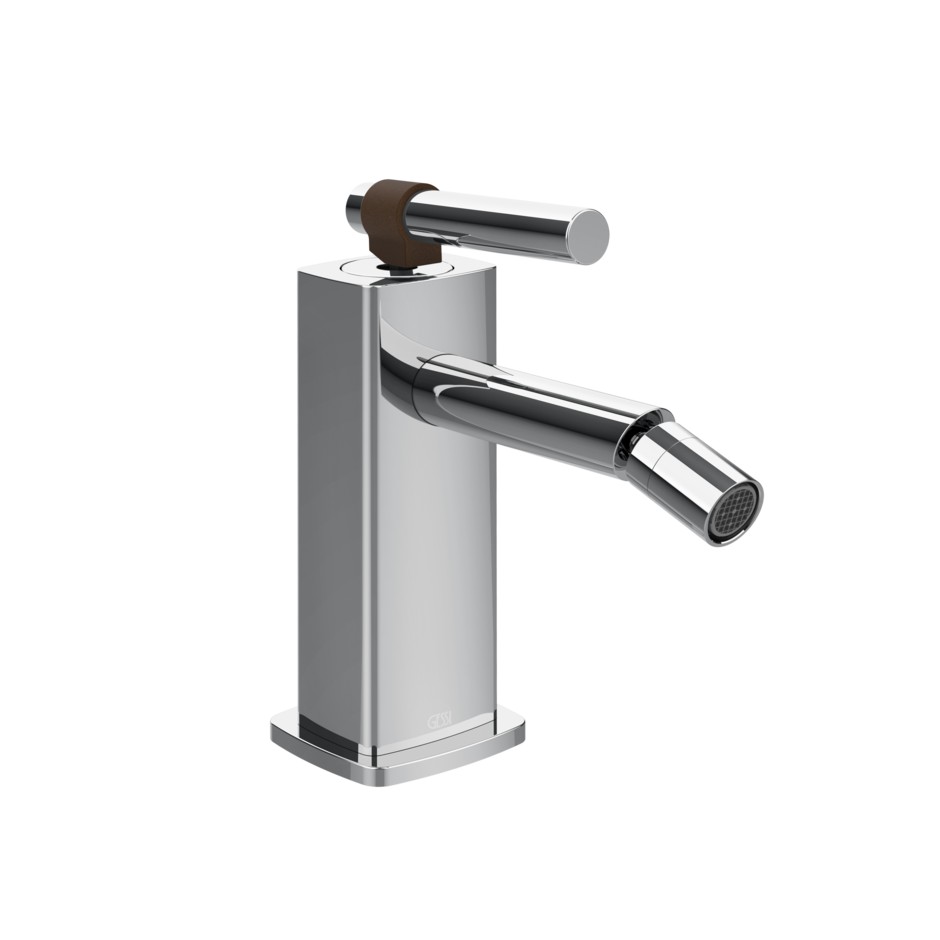 Изображение Смеситель для биде Gessi Jacqueline 77007 с донным клапаном и металлическим вентилем