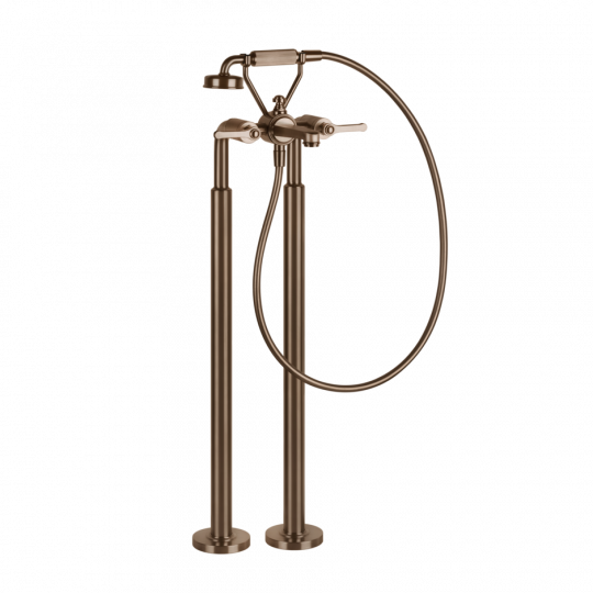 Смеситель для ванны напольный Gessi Venti20 65128 схема 10