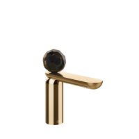 Смеситель для раковины Gessi Perle 74202 низкий с вентилем из муранского стекла Sfaccettato без донного клапана схема 16