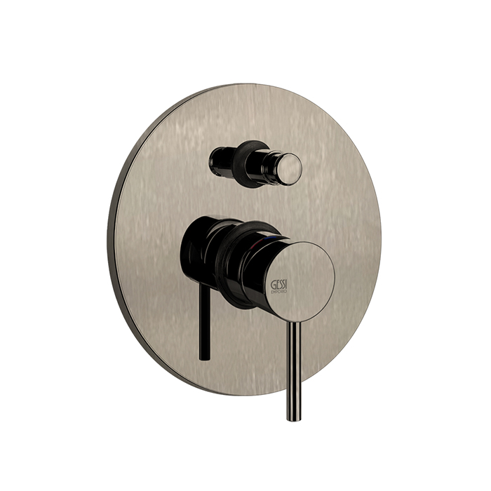 Смеситель скрытого монтажа для душа Gessi Emporio Via tortona с автоматическим переключателем 18779 ФОТО