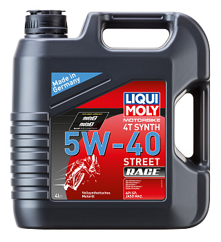 Liqui Moly Motorbike 4T Synth Street Race 5W-40, 4л
