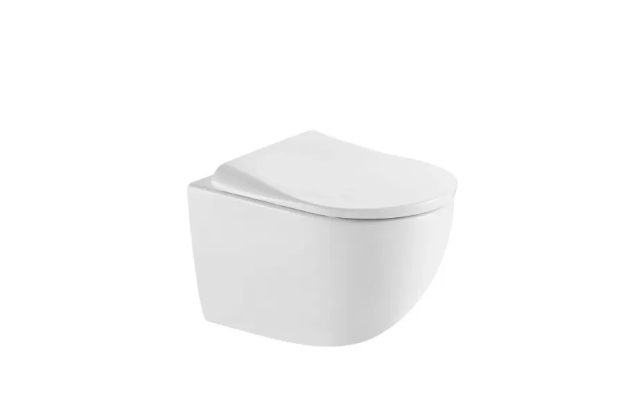 Унитаз подвесной Black & White W-650