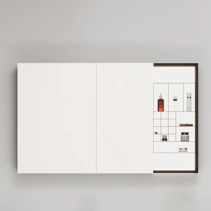 Зеркало-шкаф Black & White U929.MC1200