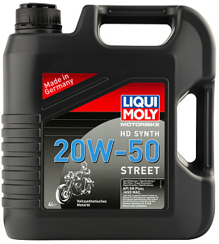 Liqui Moly Motorbike HD Synth Street 20W-50, 4л