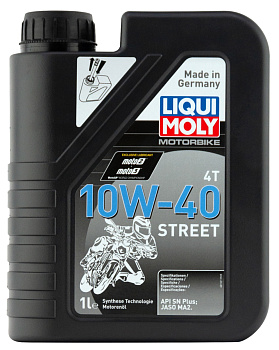 Liqui Moly Motorbike 4T Street 10W-40, 1л