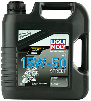 Liqui Moly Motorbike 4T Street 15W-50, 4л